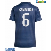 Real Madrid Eduardo Camavinga #6 Gostujuci Dres za Ženska 2025-26 Kratak Rukav